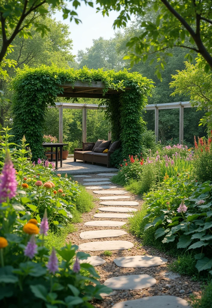 Hippie Garden Ideas Boho Decor: A Free-Spirited Guide with 18 Eclectic Styling Inspirations - 18. Open Garden Concept