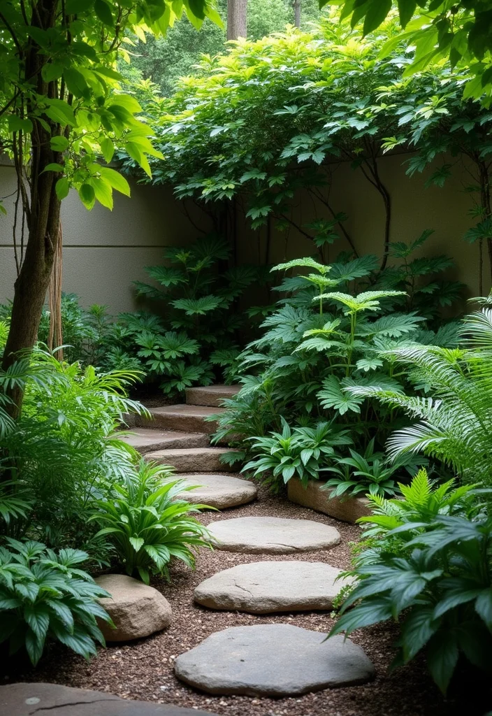 Home Garden Design Small Outdoor: A Functional Guide with 17 Space-Smart Inspirations - 14. Shade-Loving Plants