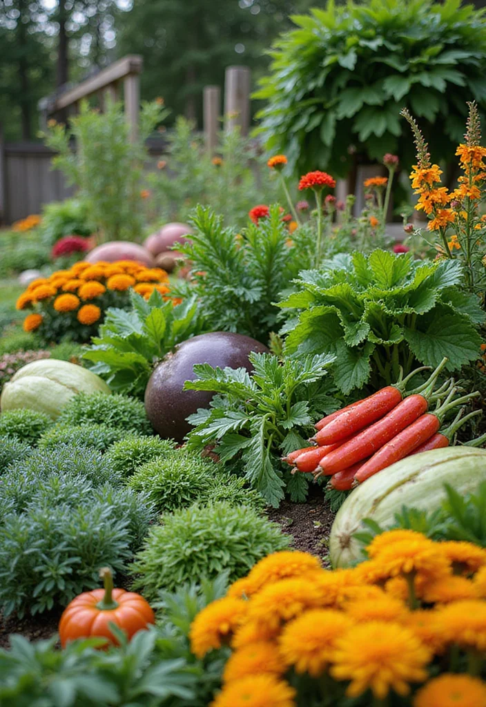 Home Garden Design Small Outdoor: A Functional Guide with 17 Space-Smart Inspirations - 15. Edible Landscaping