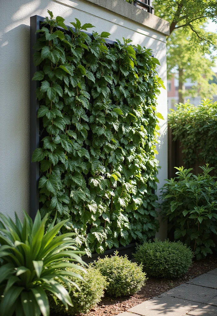 Home Garden Design Small Outdoor: A Functional Guide with 17 Space-Smart Inspirations - 2. Vertical Trellises