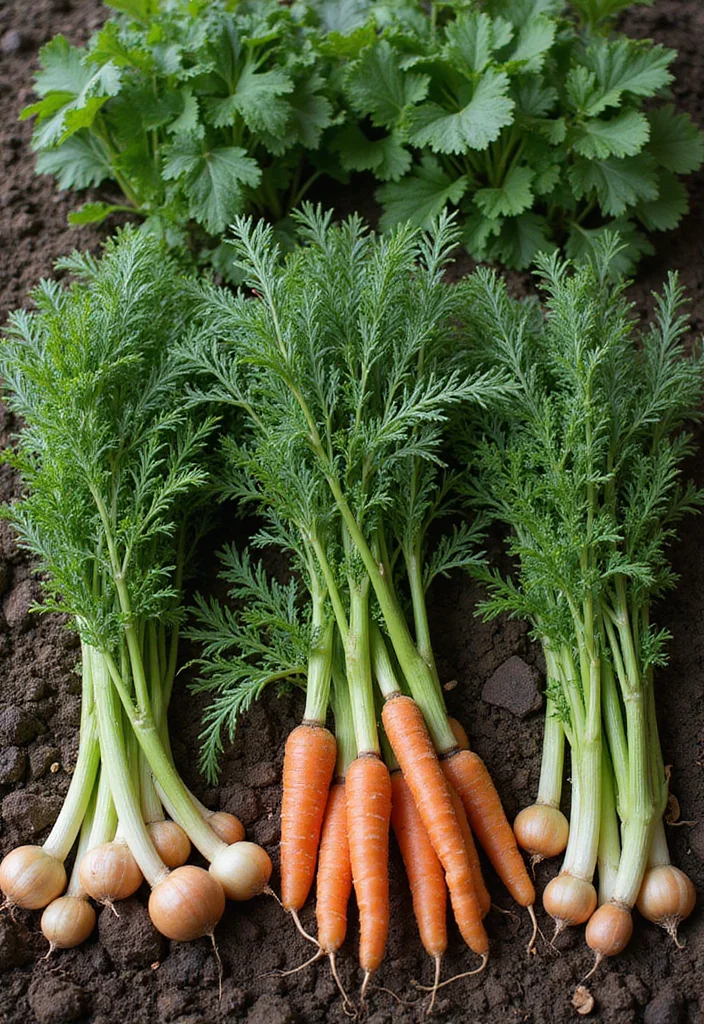 In Ground Vegetable Garden Design: A Productive Guide with 18 Easy-Grow Layout Inspirations - 6. Interplanting Design