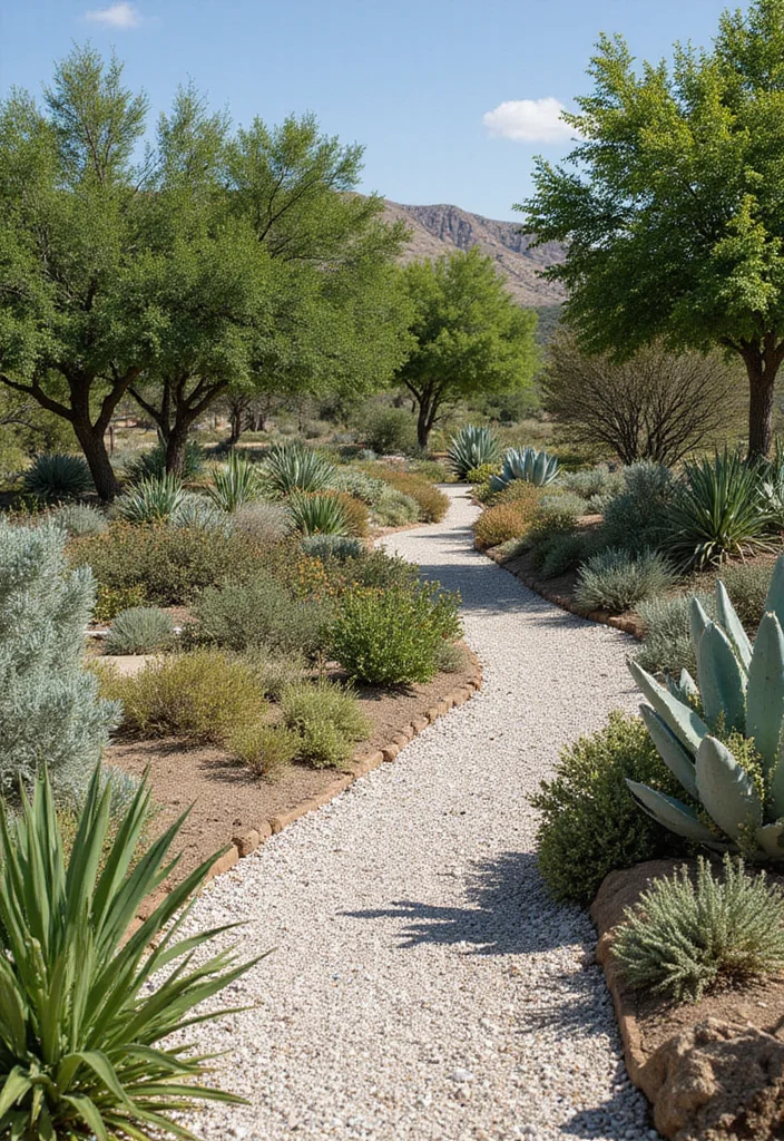 Mediterranean Garden Design Tuscan Style: A Warm Guide with 20 Old-World Charm Inspirations - 12. Drought-Tolerant Landscaping