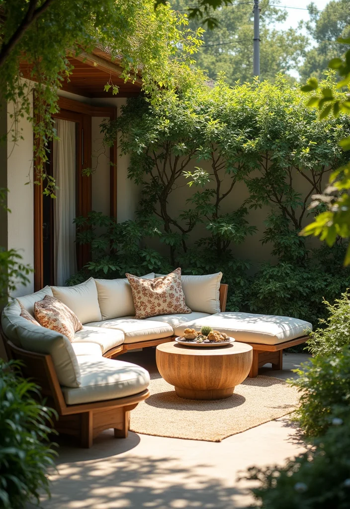 Mediterranean Garden Design Tuscan Style: A Warm Guide with 20 Old-World Charm Inspirations - 16. Sun-Drenched Lounge Areas