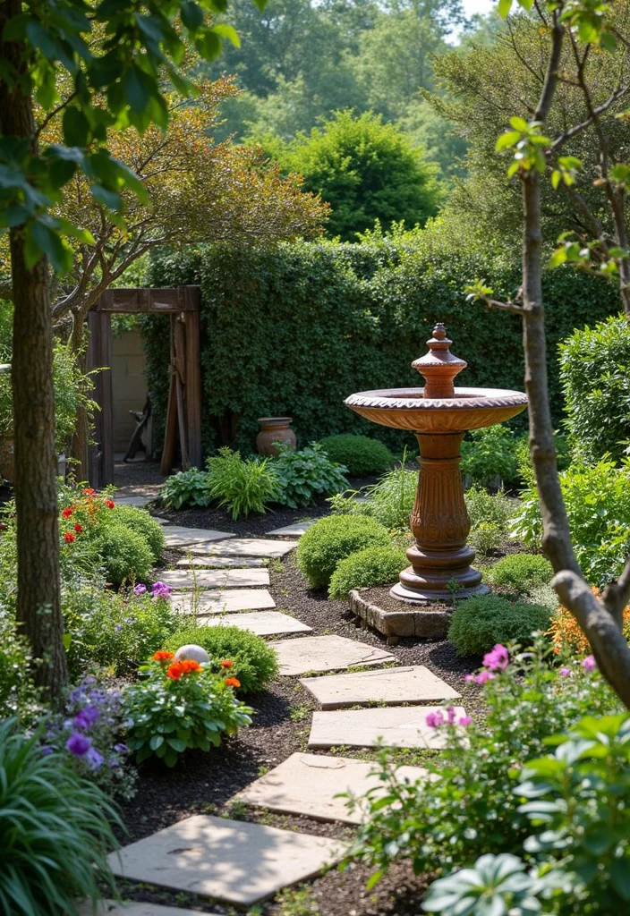 Modern Garden Design Landscaping Ideas: A Sleek Guide with 20 Contemporary Inspirations - 17. Unique Garden Features