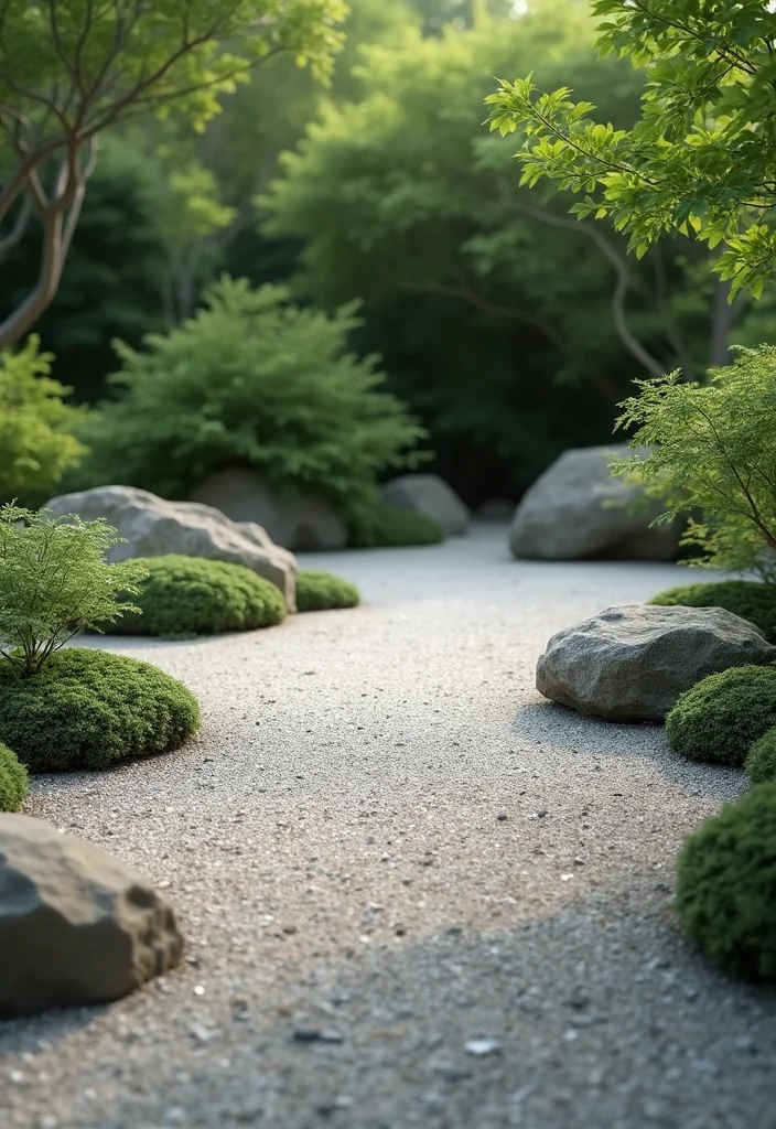 Modern Garden Design Landscaping Ideas: A Sleek Guide with 20 Contemporary Inspirations - 18. Zen Garden Elements
