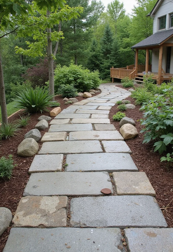 Modern Garden Design Landscaping Ideas: A Sleek Guide with 20 Contemporary Inspirations - 4. Sustainable Hardscaping