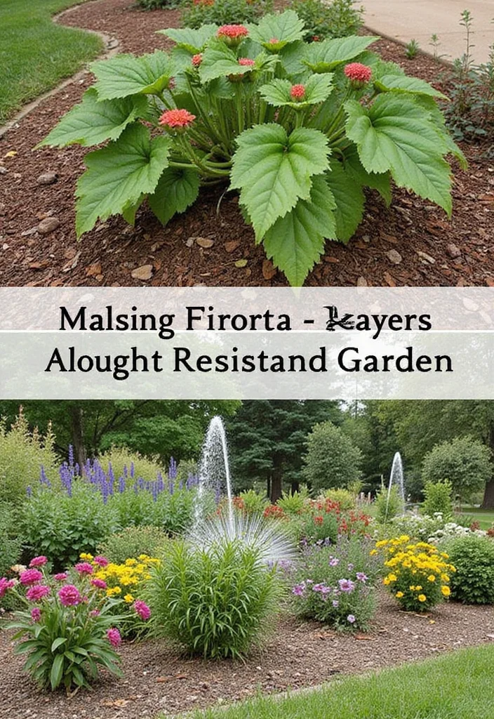 Modern Garden Design Landscaping Ideas: A Sleek Guide with 20 Contemporary Inspirations - 5. Water-Saving Garden Techniques