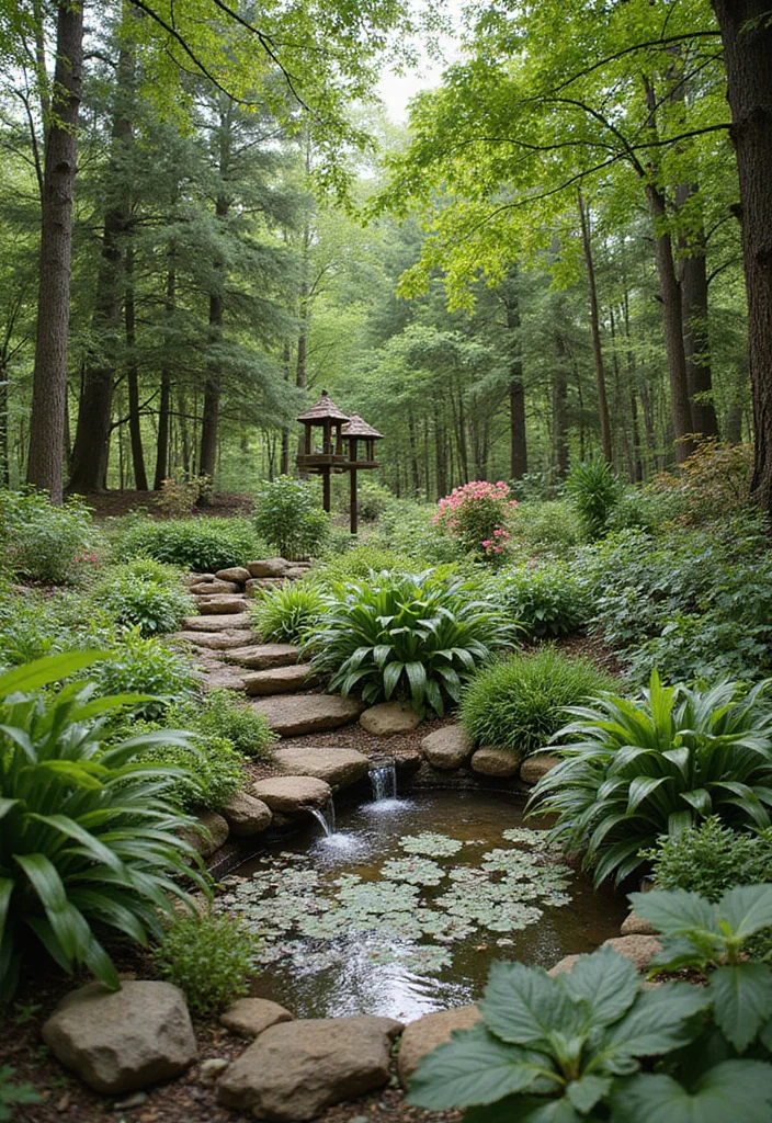 Modern Garden Design Landscaping Ideas: A Sleek Guide with 20 Contemporary Inspirations - 6. Wildlife-Friendly Gardens