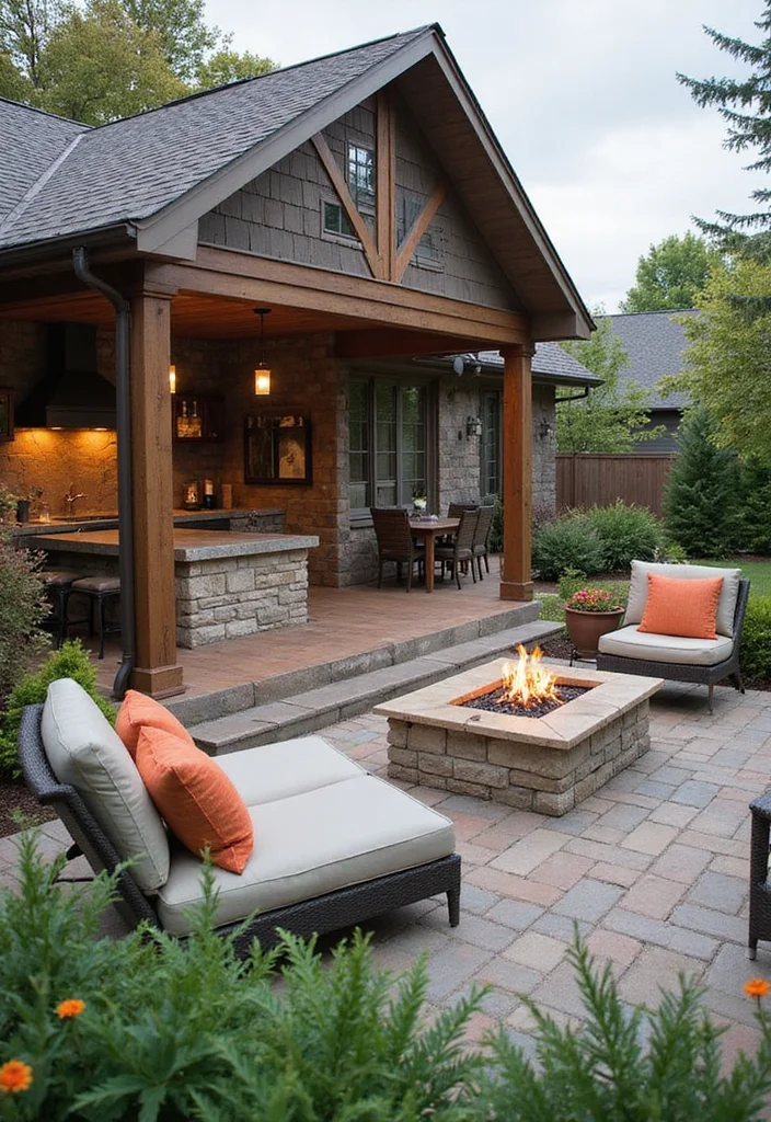 Modern Garden Design Landscaping Ideas: A Sleek Guide with 20 Contemporary Inspirations - 8. Outdoor Living Spaces