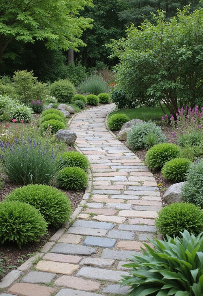 Modern Garden Design Landscaping Ideas: A Sleek Guide with 20 Contemporary Inspirations - 9. Creative Pathways