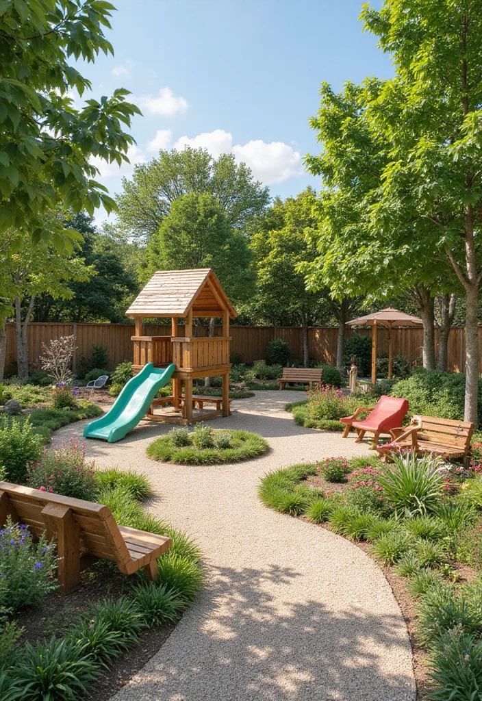 Modern Garden Design Luxury Backyards: A High-End Guide with 19 Elegant Outdoor Inspirations - 17. Children's Garden Spaces