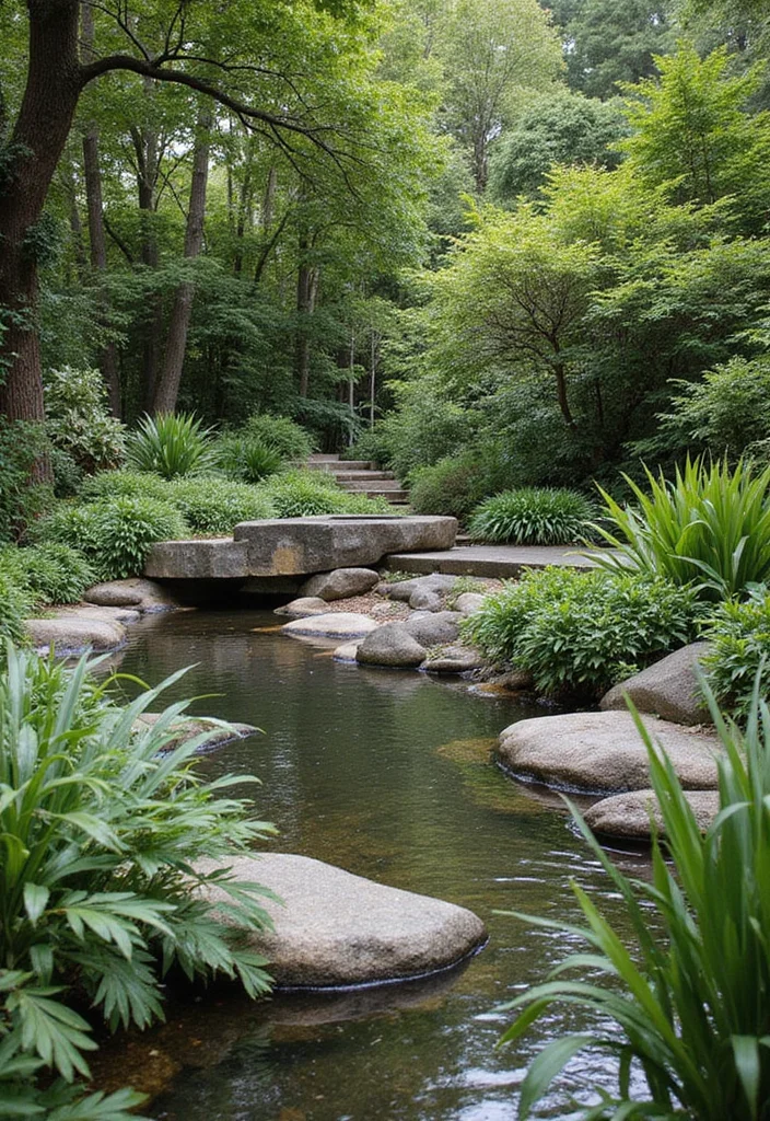 NZ Native Garden Landscape Design: An Expert Guide with 20 Naturally-Inspired Visual Concepts - 13. Water Features: Enhance Your Space