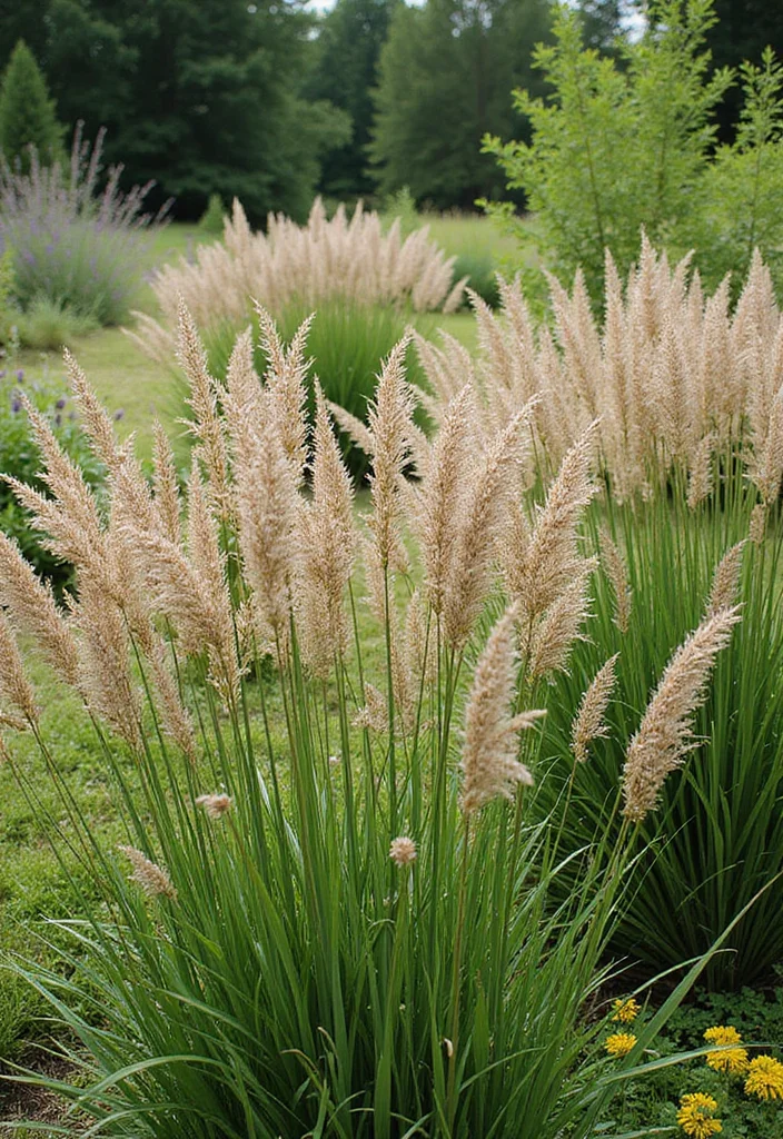 NZ Native Garden Landscape Design: An Expert Guide with 20 Naturally-Inspired Visual Concepts - 14. Native Grasses: Adding Movement and Texture
