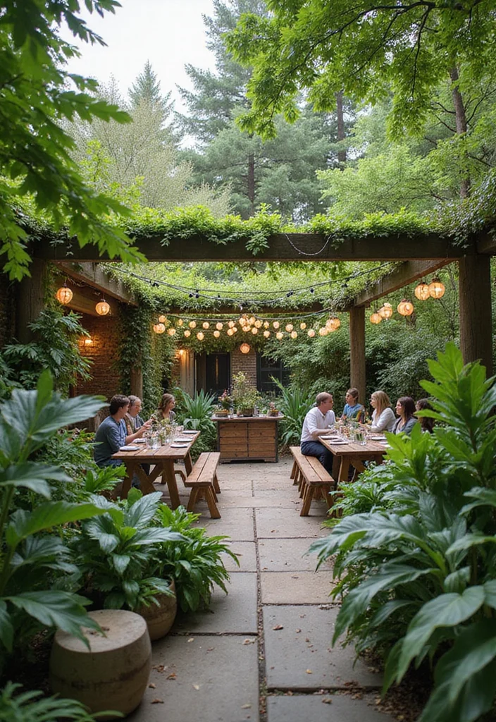 NZ Native Garden Landscape Design: An Expert Guide with 20 Naturally-Inspired Visual Concepts - 19. Garden Parties: Celebrate with Nature