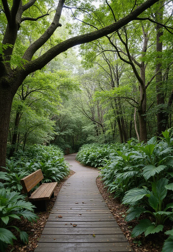 NZ Native Garden Landscape Design: An Expert Guide with 20 Naturally-Inspired Visual Concepts - 2. Bushland Retreat: A Lush Escape