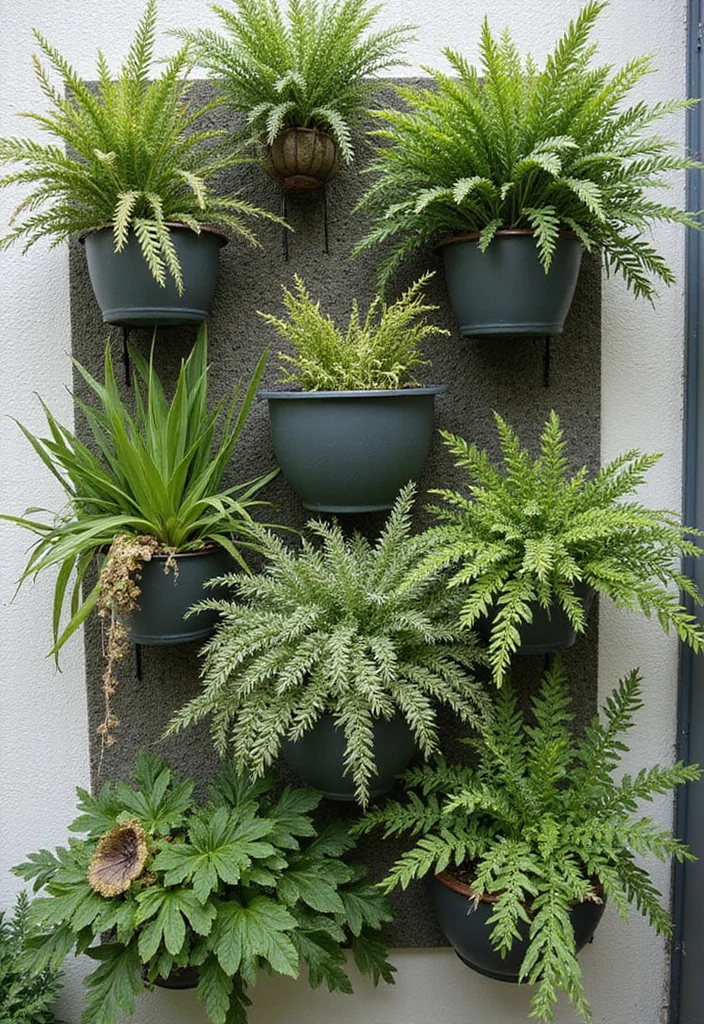 NZ Native Garden Landscape Design: An Expert Guide with 20 Naturally-Inspired Visual Concepts - 5. Vertical Gardens: Space-Saving Solutions