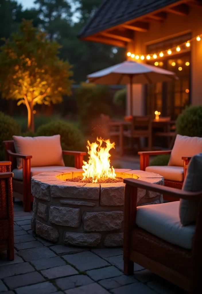New Build Garden Ideas: A Fresh Guide with 18 Modern Outdoor Inspirations - 9. Cozy Fire Pits