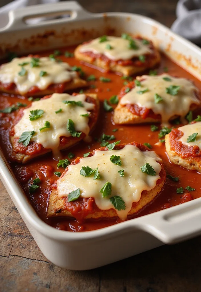 Olive Garden Italian Dressing Chicken: Step-by-Step Cooking Guide with 17 Flavorful Serving Inspirations - 17. Baked Chicken Parmesan