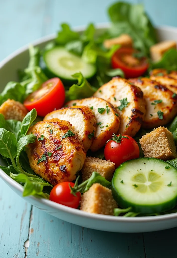 Olive Garden Italian Dressing Chicken: Step-by-Step Cooking Guide with 17 Flavorful Serving Inspirations - 5. Salad Creation Station