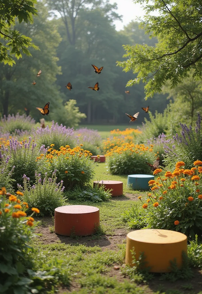 Over the Garden Wall: A Themed Guide with 17 Enchanting Story-Inspired Concepts - 10. The Butterfly Haven