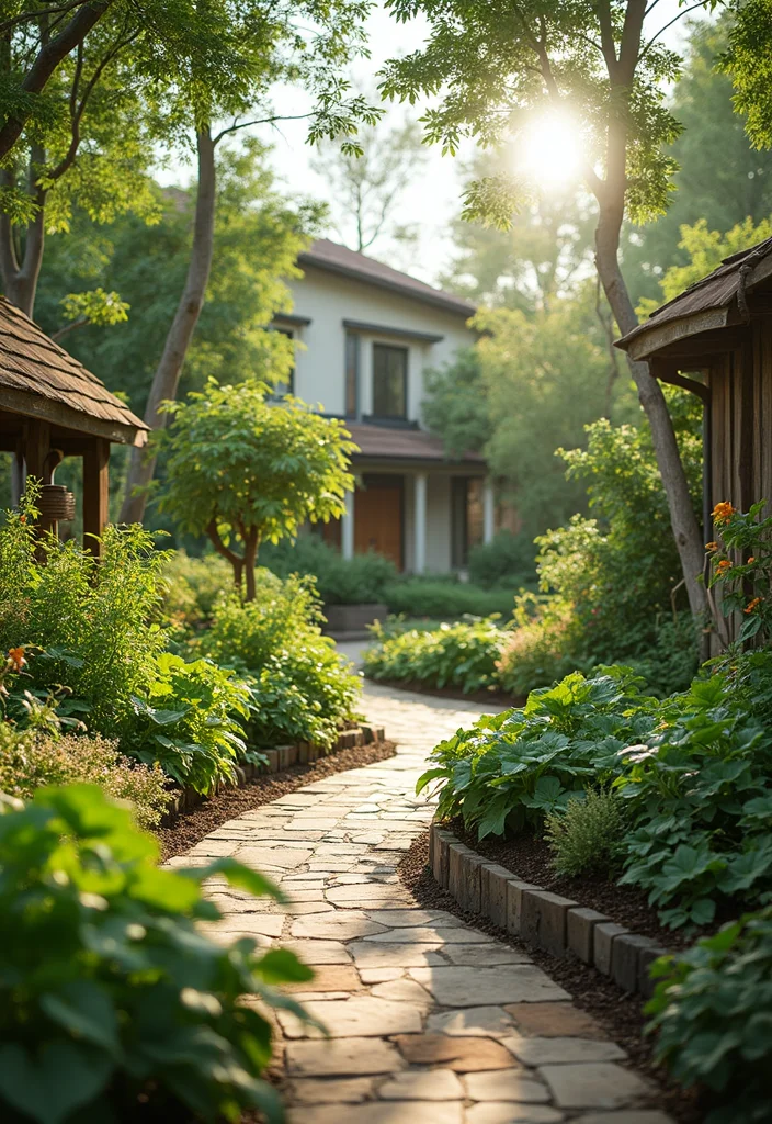 Over the Garden Wall: A Themed Guide with 17 Enchanting Story-Inspired Concepts - 16. The Eco-Friendly Garden