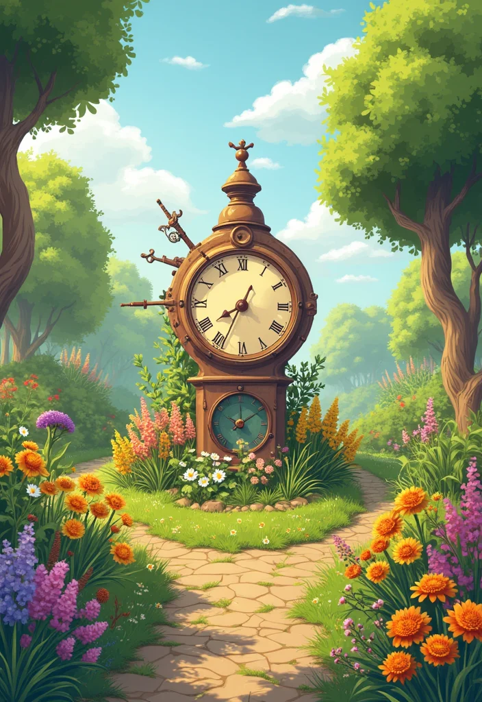 Over the Garden Wall: A Themed Guide with 17 Enchanting Story-Inspired Concepts - 6. The Garden of Time