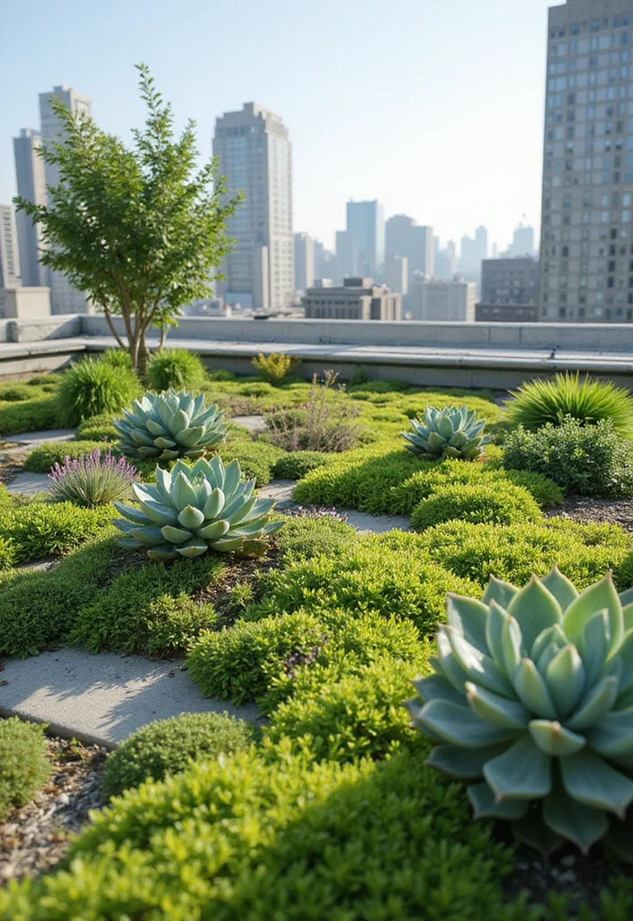 Plant Decor Outdoor Garden Ideas: A Fresh Guide with 18 Nature-Driven Styling Inspirations - 12. Green Roof Garden