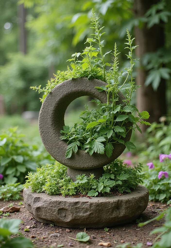 Plant Decor Outdoor Garden Ideas: A Fresh Guide with 18 Nature-Driven Styling Inspirations - 3. Herb Spiral: Functional and Beautiful