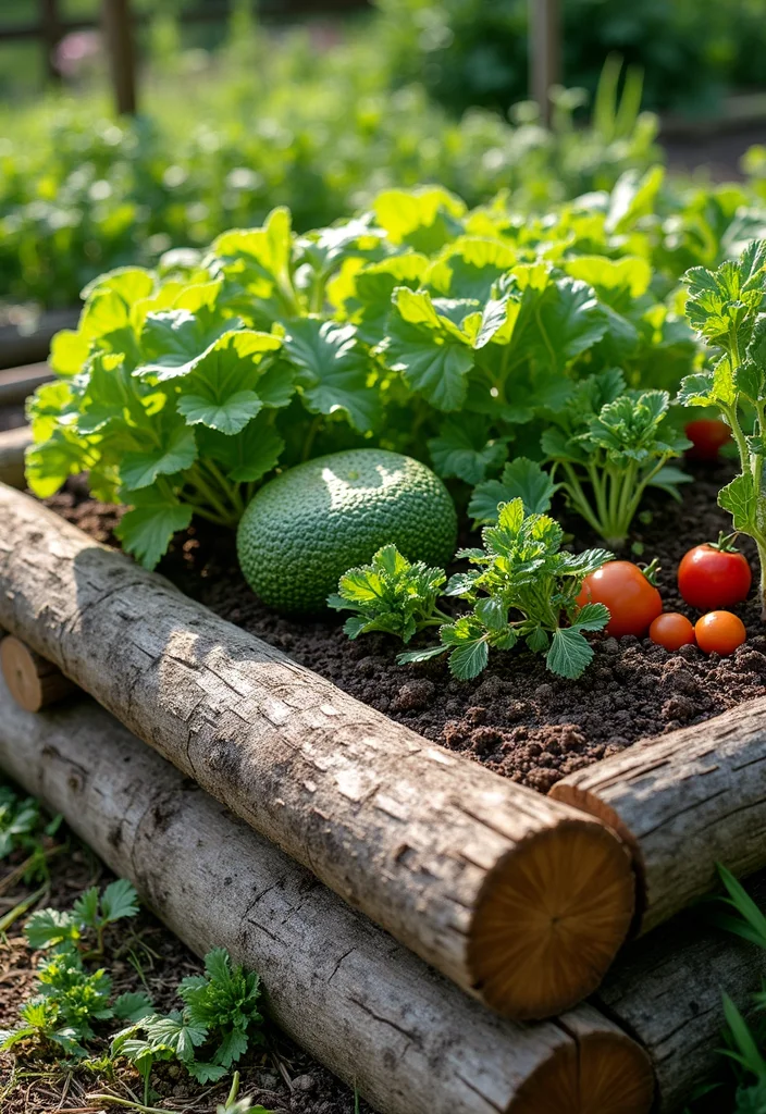 Raised Vegetable Garden Design Layout: A Step-by-Step Guide with 17 Functional Layout Inspirations - 9. Hugelkultur Raised Beds