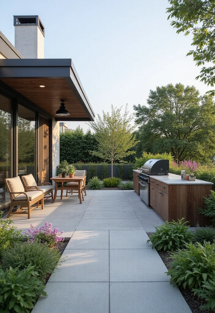 Roof Garden Design Rooftop Terrace: A Stylish Guide with 18 Elevated Outdoor Inspirations - 10. Outdoor Kitchen Spaces