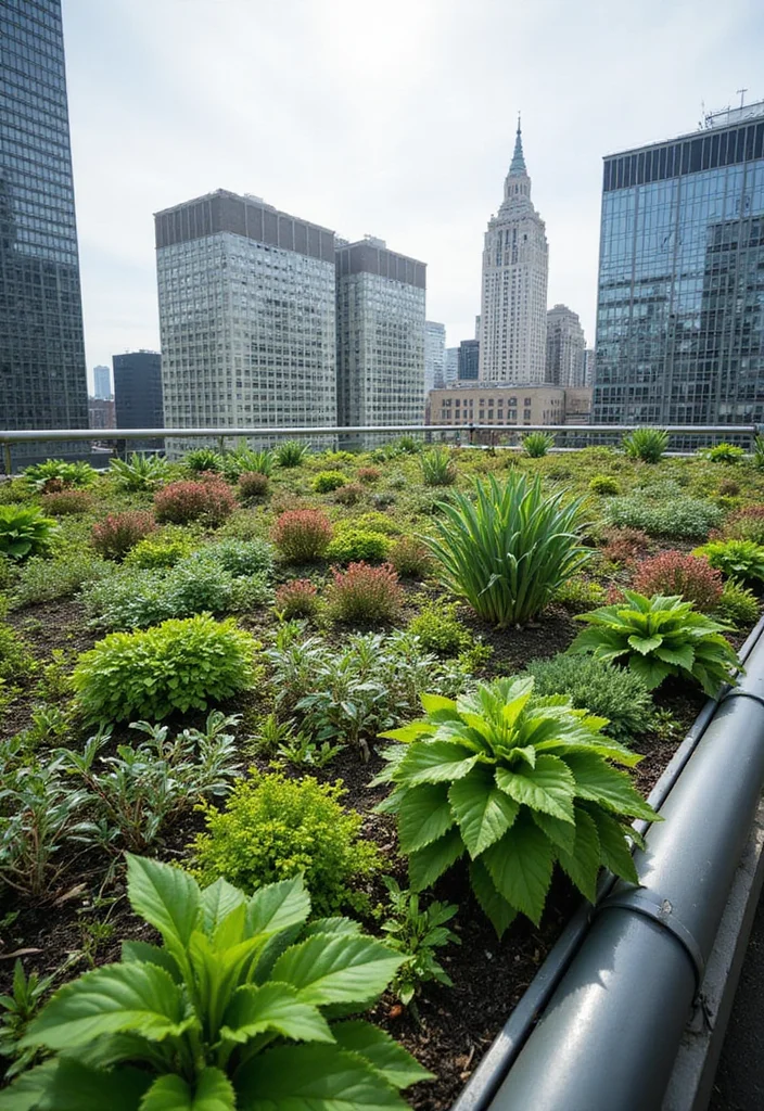 Roof Garden Design Rooftop Terrace: A Stylish Guide with 18 Elevated Outdoor Inspirations - 17. Green Roof Technology