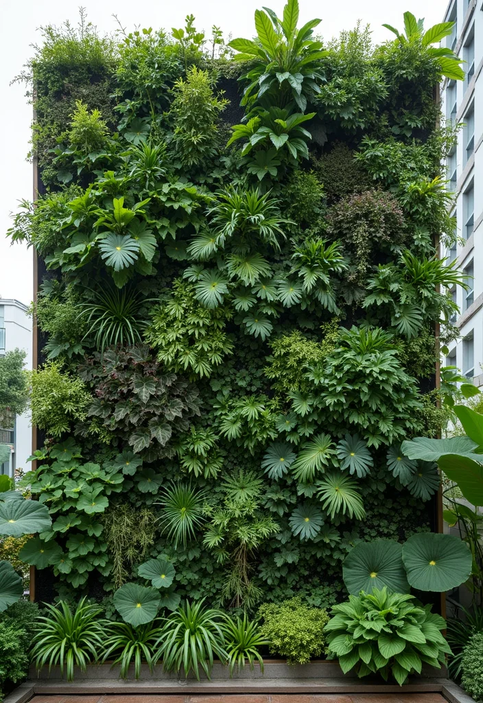 Roof Garden Design Rooftop Terrace: A Stylish Guide with 18 Elevated Outdoor Inspirations - 3. Vertical Gardens