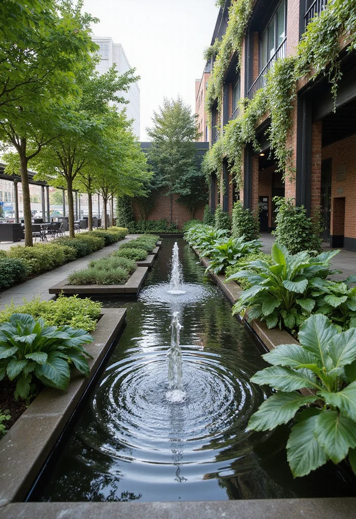Roof Garden Design Rooftop Terrace: A Stylish Guide with 18 Elevated Outdoor Inspirations - 5. Water Features