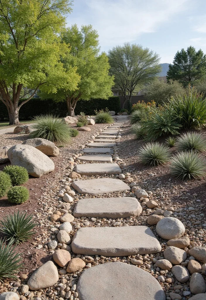 Small Front Garden Ideas: A Compact Guide with 18 Charming Curbside Inspirations - 11. Rock Gardens for Texture and Interest