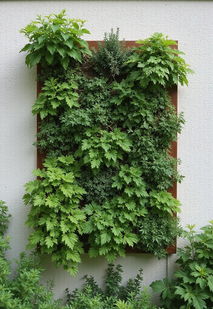 Small Front Garden Ideas: A Compact Guide with 18 Charming Curbside Inspirations - 2. Vertical Gardens for Space Efficiency