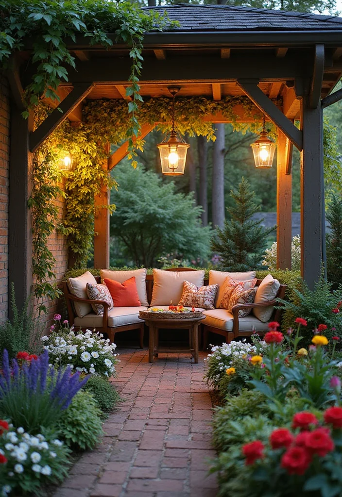 Small Front Garden Ideas: A Compact Guide with 18 Charming Curbside Inspirations - 3. Cozy Sitting Nooks
