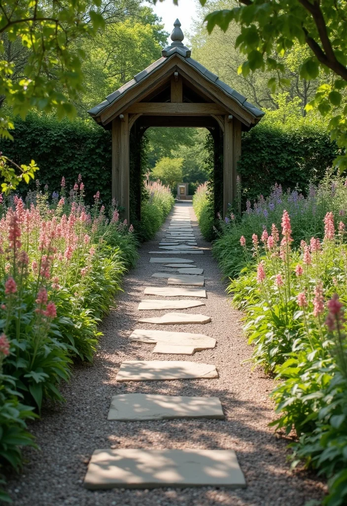 Small Front Garden Ideas: A Compact Guide with 18 Charming Curbside Inspirations - 6. Pathways to Charm