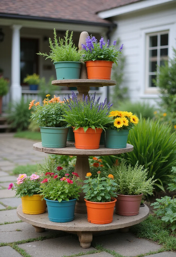 Small Front Garden Ideas UK: A Practical Guide with 18 Inspiring Visual Touches for a Beautiful Entrance - 1. Container Gardening for a Compact Touch
