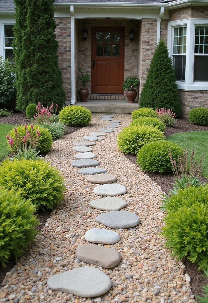Small Front Garden Ideas UK: A Practical Guide with 18 Inspiring Visual Touches for a Beautiful Entrance - 2. Create a Striking Pathway