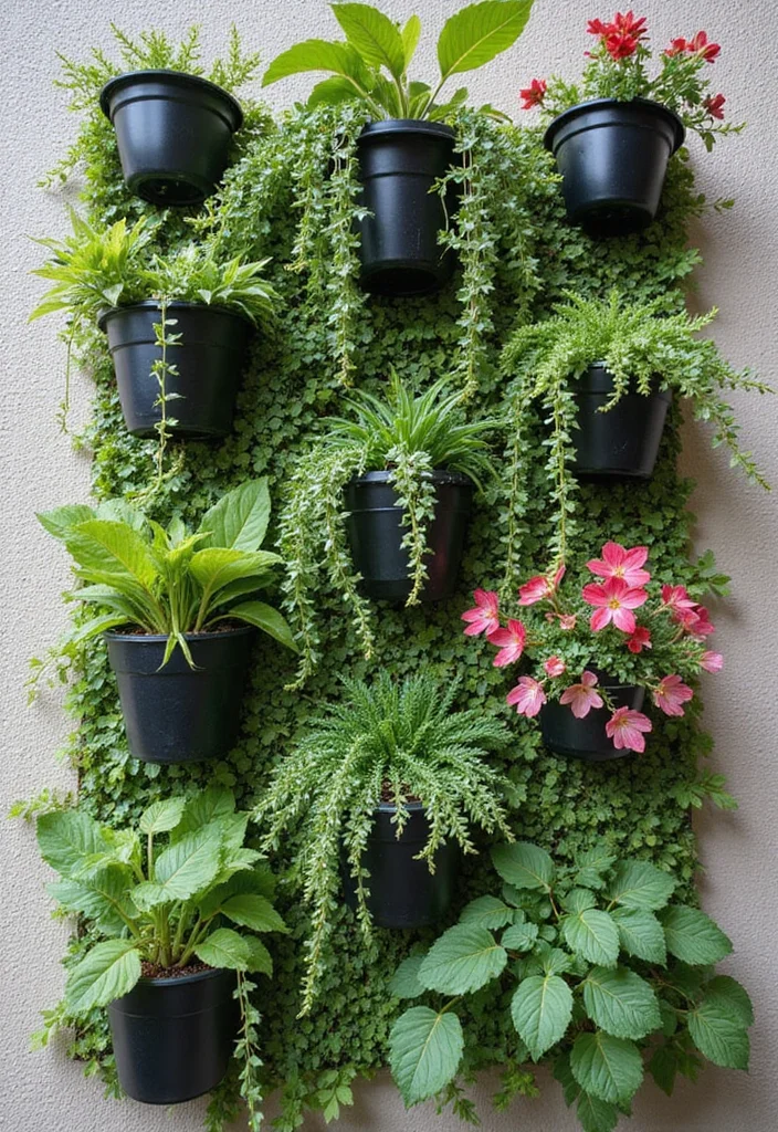 Small Front Garden Ideas UK: A Practical Guide with 18 Inspiring Visual Touches for a Beautiful Entrance - 3. Vertical Gardens to Save Space
