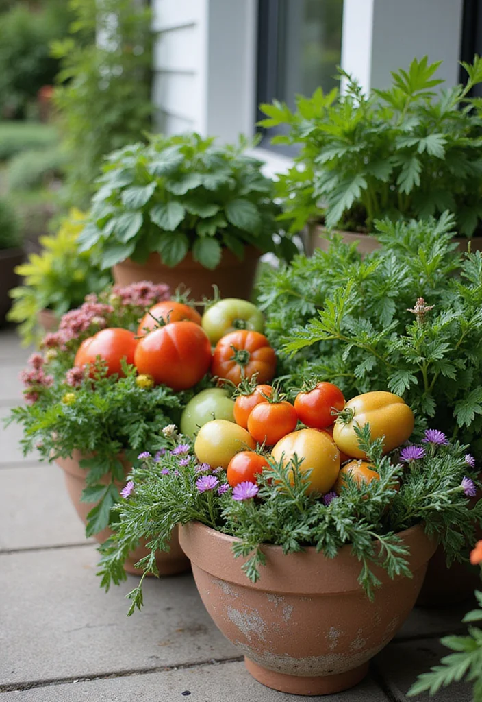 Small Front Garden Ideas UK: A Practical Guide with 18 Inspiring Visual Touches for a Beautiful Entrance - 5. Incorporate Edible Plants