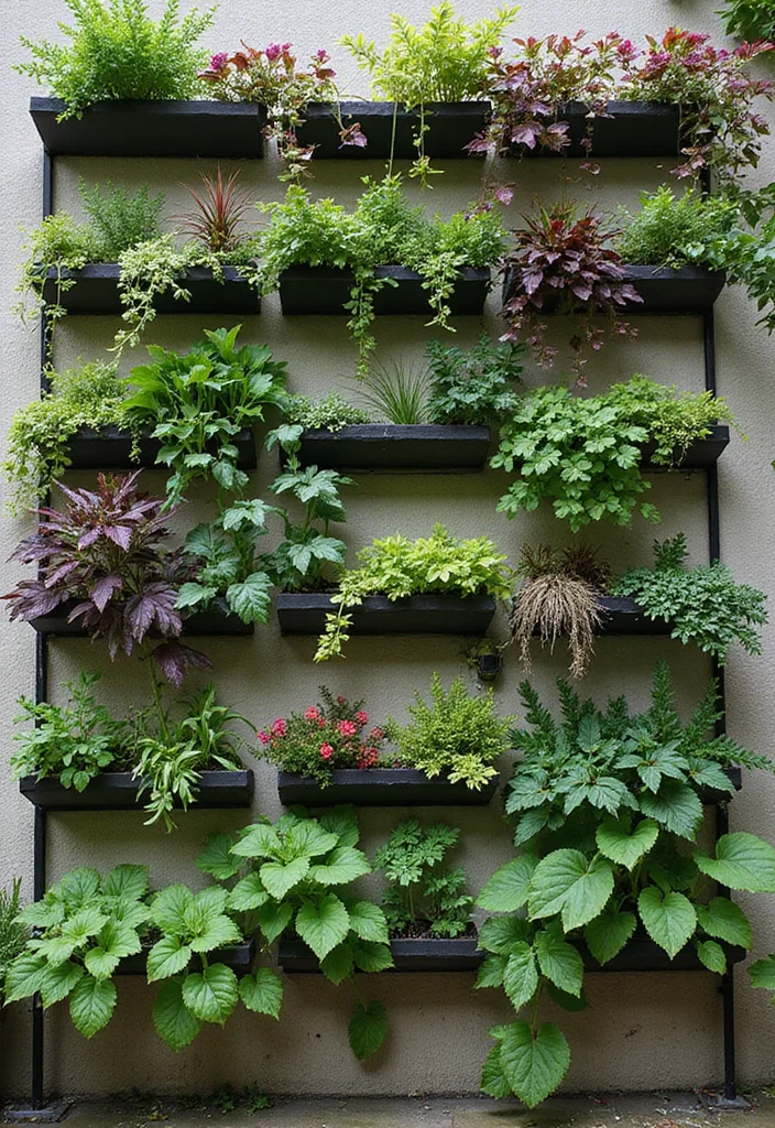 Small Garden Design Ideas Budget: A Smart Guide with 17 Affordable Makeover Inspirations - 1. Vertical Gardens