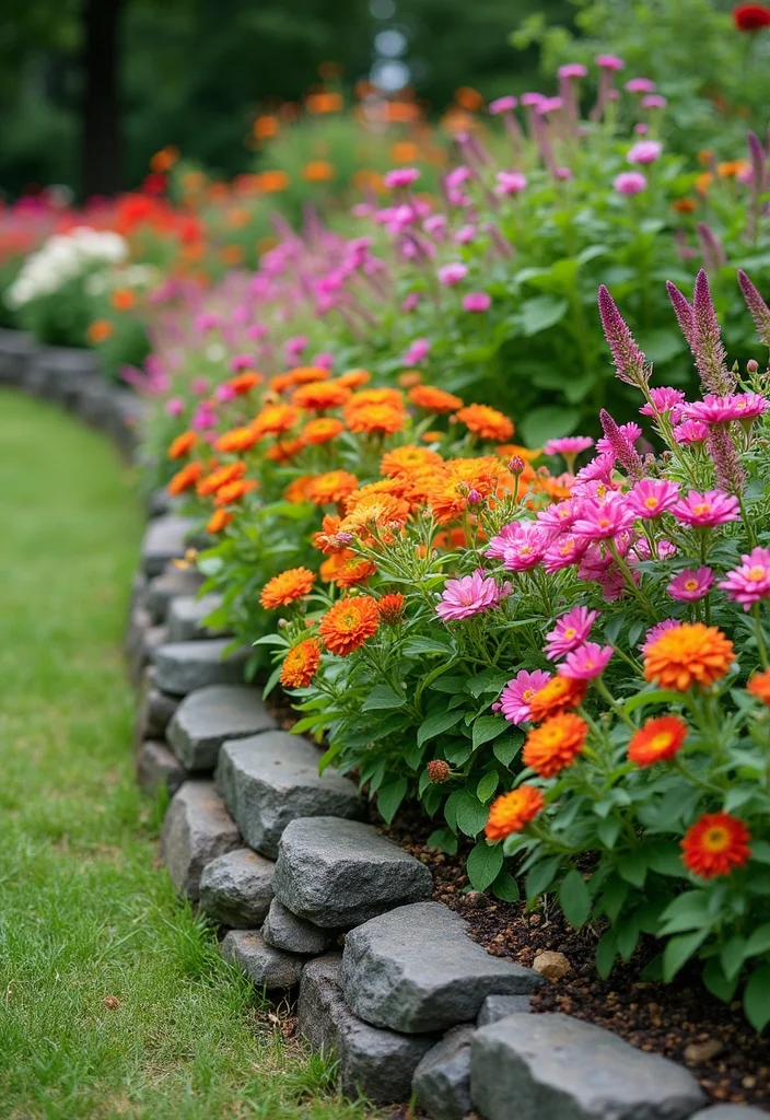 Small Garden Design Ideas Budget: A Smart Guide with 17 Affordable Makeover Inspirations - 8. Blooming Borders