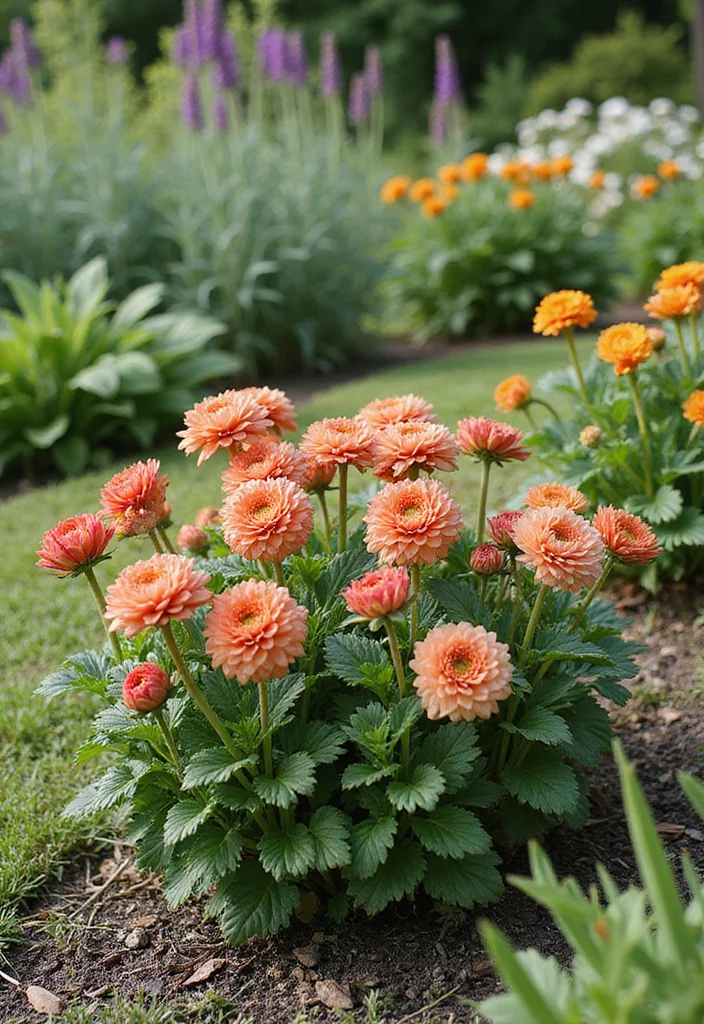 Small Garden Design Low Maintenance: A Simple Guide with 18 Easy-Care Inspirations - 16. Group Planting: Unity in Diversity