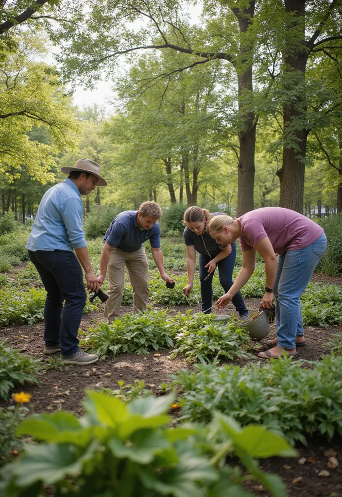 Small Garden Design Low Maintenance: A Simple Guide with 18 Easy-Care Inspirations - 18. Community Gardening: Connect with Like-Minded Souls