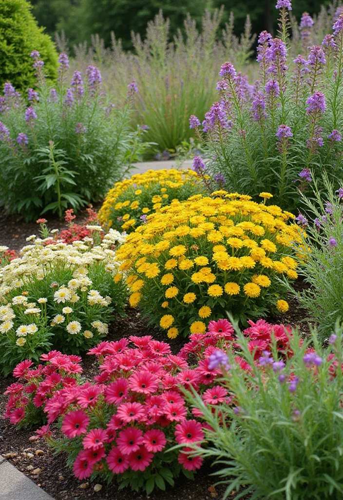Small Garden Design Low Maintenance: A Simple Guide with 18 Easy-Care Inspirations - 6. Low-Maintenance Perennials: Set It and Forget It