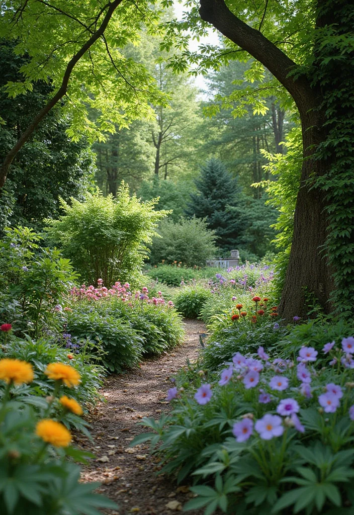 Small Garden Layout Ideas Design: A Compact Guide with 18 Well-Planned Layout Inspirations - 11. Shade Gardens