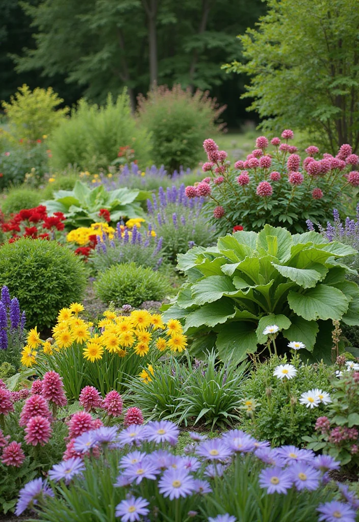 Small Garden Plans Layout Design: A Practical Guide with 18 Well-Organized Inspirations - 10. Edible Landscaping: Beauty Meets Purpose