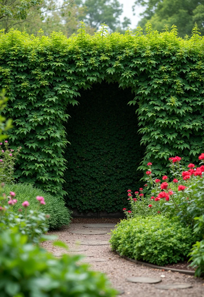 Texas Garden Ideas Landscape Design: A Bold Guide with 17 Southern-Style Inspirations - 16. Planting for Privacy