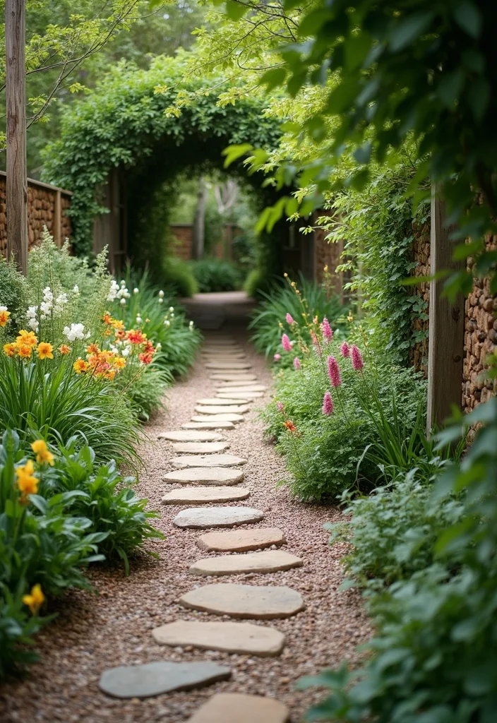 Texas Garden Ideas Landscape Design: A Bold Guide with 17 Southern-Style Inspirations - 3. Rustic Pathways and Stone Features